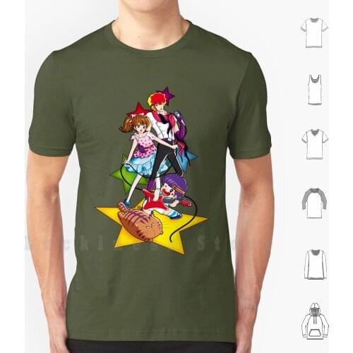 Ai Shite Knight - Oac T Shirt Big Size 100% Cotton Ai Shite Knight Love Me Anime Manga Rock Shoujo Bee Hive Beehive Music