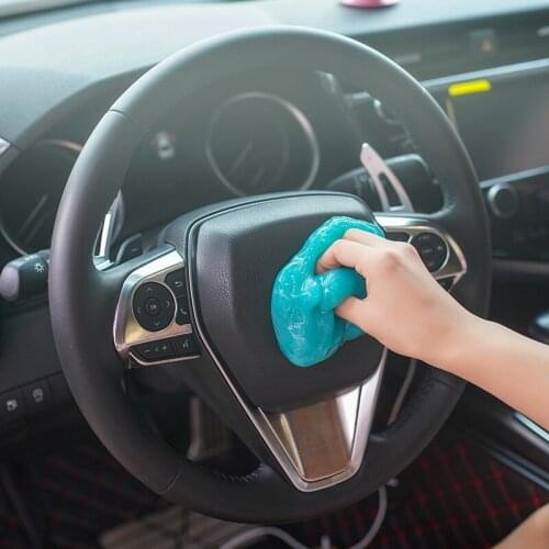 New 70ml Auto Car Cleaning Pad Glue Powder Cleaner Magic Cleaner Dust Remover Gel for Skoda Octavia Fabia Rapid Superb Yeti Room