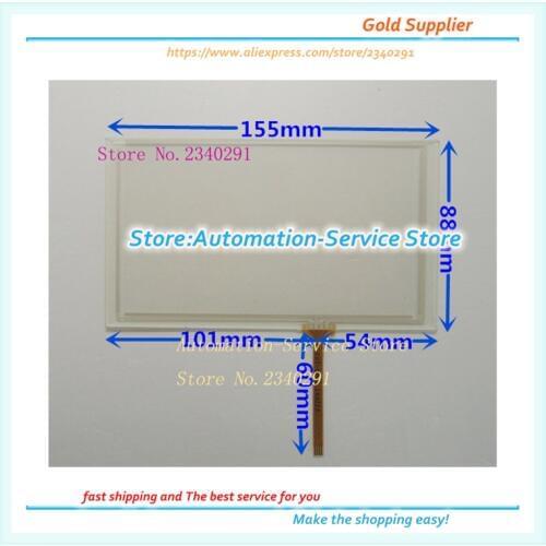 New 6.2 Inch Touch Screen 155*88 Suitable For DVD Navigation And Other Industrial Touch Panel - Cable