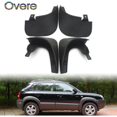 Overe Car Front Rear Mudguards For 2005 2006 2007 2008 2009 Hyundai Tucson Car-styling Mudflap Accessories 1Set Splash Guard