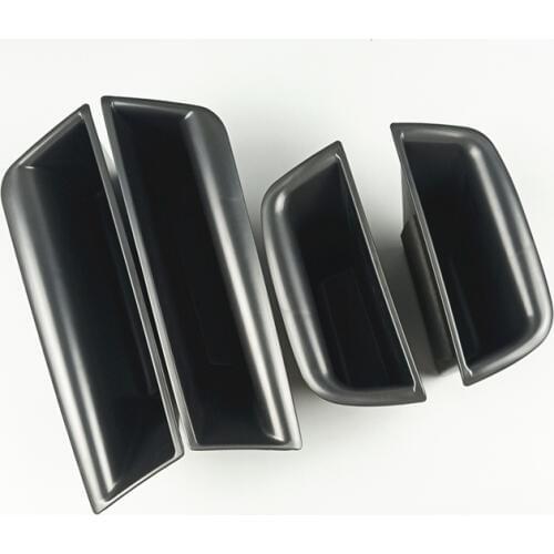 Car Door Armrest Storage Box Cover Decoration For Mercedes Benz C Class W204 2007-14 Auto Interior Modified Accessories