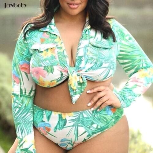 Tanboby Large One-piece Swimwear
