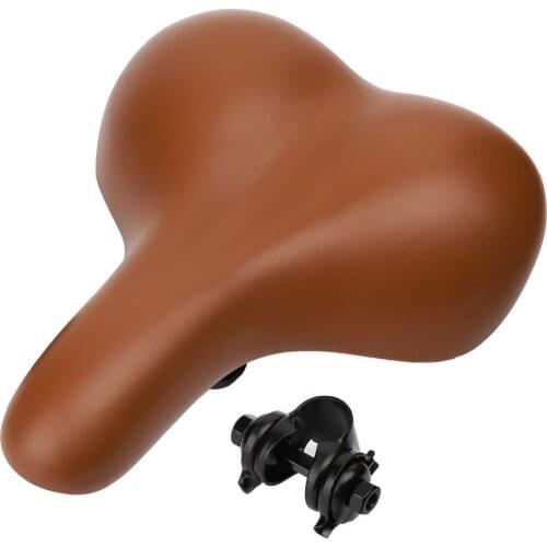 High Quality Bicycle Saddle Comfortable Bike Saddles Extra Wide and Thick Bicycle Seat Integrated Anti-Rain Road Bike Saddle