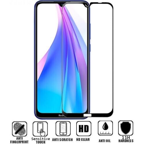 Full Protective Glass on for Xiaomi Redmi Note 8T Tempered Glass for Redmi Note 8T Screen Protector for Redmi Note 8 T 9 pro 9S