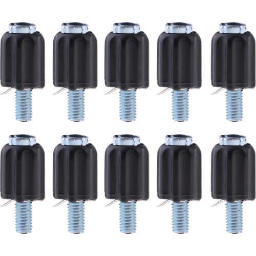 10pcs/Pack Adjusters Derailleur Screws Bike Brake Cable Adjust Bolt M5x 25mm Cycling Shifter Cables Bolts