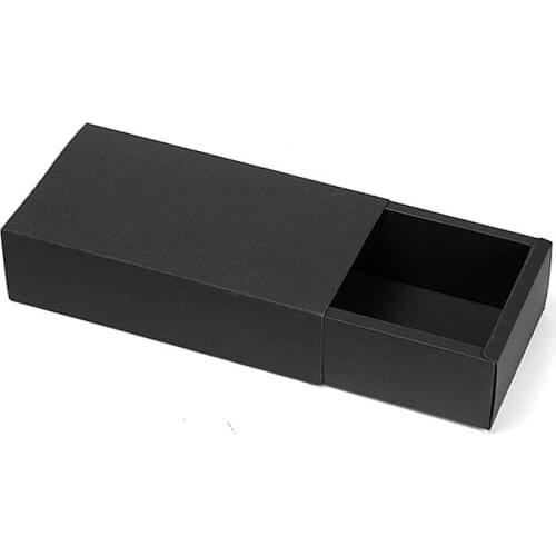 100 Pcs/Lot Brown Craft Kraft Paper Gift Box Drawer Box Suitable For Wedding/Christmas/Candy/Food/Jewelry/Gifts/Package Box 2018