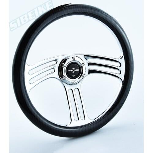 Car Accessories Universal Customized 70mm Deep Dish 350mm 14" Racing Steering Wheel