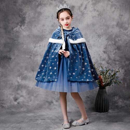 AngelGirl 3 12 Year Halloween Children Clothing Long Skirt Shiny Princess Dress Party Dress Christ Gift Girl New Yera Birthday