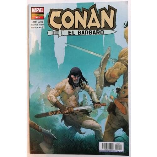 MARVEL, CONAN the Barbarian No. 2, ED. PANINI, year 2020, author JASON AARON, heroic FANTASIA, COMIC BOOK in Spanish, TEBEO