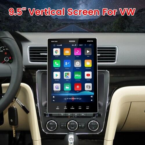 NEW 9.5" Tesla Screen Android systems 2 din Car Radio GPS Player For VW/Volkswagen Golf Passat Navigation stereo Unit USB BT