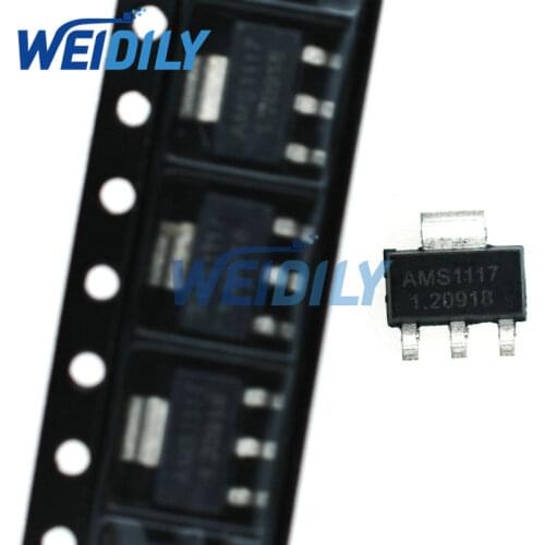 20PCS/Lot AMS1117-1.2 LM1117-1.2 SOT-223 1.2V AMS1117 Voltage Regulator