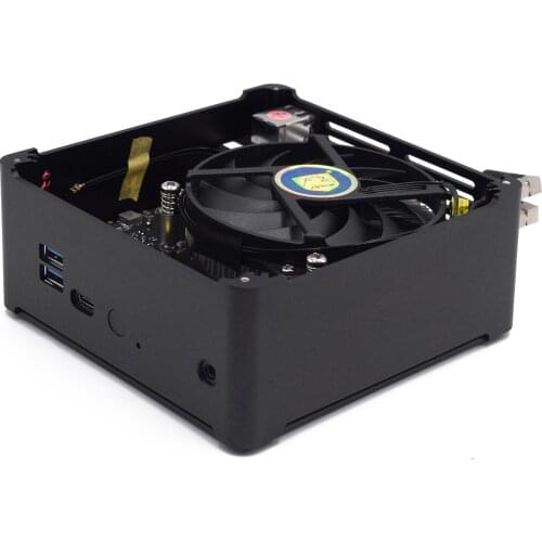 S200 s210 DDR4 RAM M.2 NVME SSD 4K mini pc i9 8950HK 8th gen six core fans desktop gaming mini computer