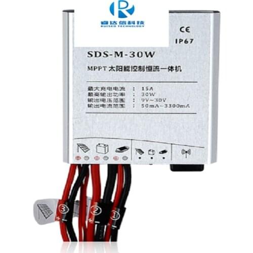 SDS-M 3.2V MPPT solar street light battery single string lithium iron phosphate solar panel 18v Charge and discharger controller
