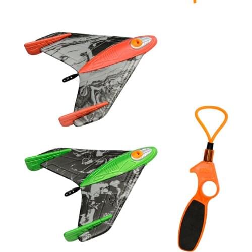 Sliding Spinning Glider Ejection Aircraft Foam Eva Outdoor Sports Childrens Day Childrens Toys Birthday Gifts