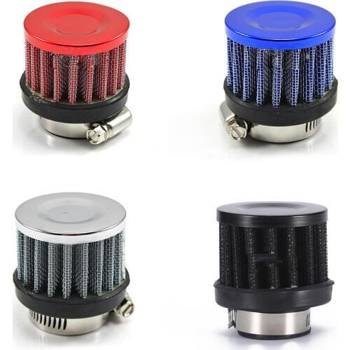 Universal Mini Cold Air Intake Filter Nonwoven Cloth Air Flow 25mm 1inch Filter Car Accessories