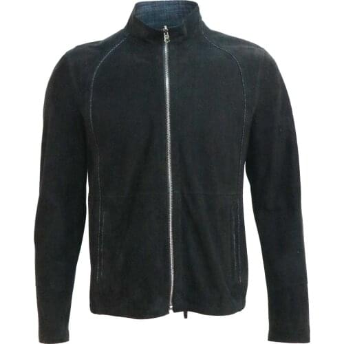 Suede Leather Coats, revisable jacket, Steampunk Gothic Jacket Leather Jacket Trench Coat Real Leather Jacket-Handmade Jacket