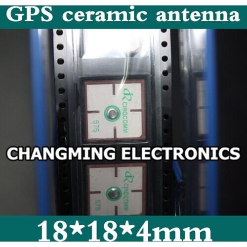 18*18*4mm built-in GPS ceramic antenna signal strong(working 100% Free Shipping)50PCS