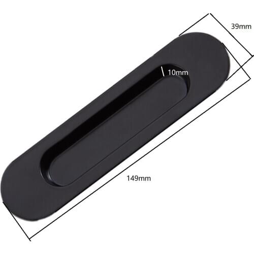 5pcs/lot Sliding Door Cabinet Drawer Embedded Concealed Hidden Zinc Alloy Handles