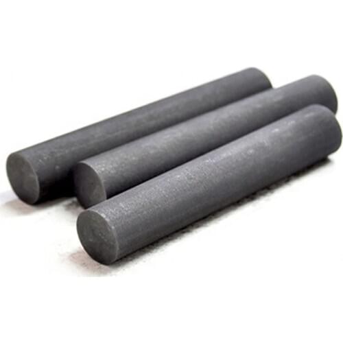 5Pcs High Purity 99.99% Graphite Rod Graphite Electrode Cylinder Rods Black Carbon Rod 100x10mm For Industry Tools