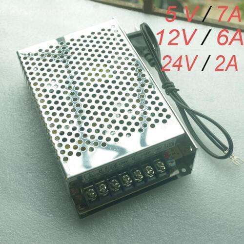 5V 7A / 12V 6A / 24V 2A Arcade Switching Power Supply Arcade Pinball Jamma Multicade for DIY Arcade machine parts Free shipping