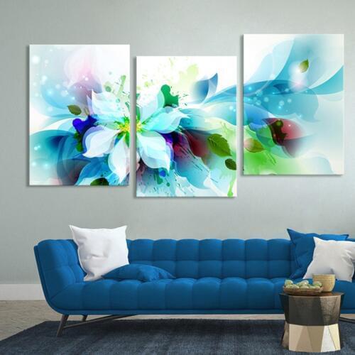 5D Diy flowers diamond painting 3pcs/set High-end home decoration 3d diamond painting triptych new style full rhinestone SH217