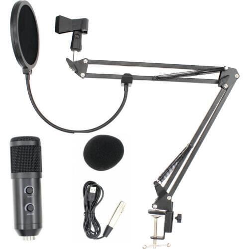 Bm 800 Upgraded bm 900 Mikrofon Professional Karaoke Studio Condenser Microphone for Computer/Laptop/PC Recording