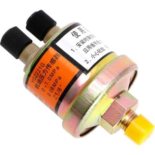 Engine Oil Pressure Sensor Gauge Sender Switch Sending Unit 1/8 NPT 80x40mm Q39F