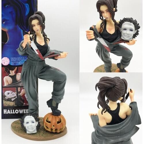 Halloween Michael Myers Kotobukiya Horror Bishoujo John Carpenters Sexy Girl Action Figure PVC Collectable Model Toy