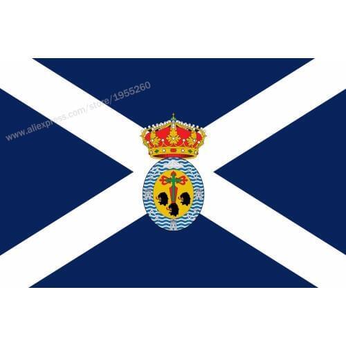Flag of Santa Cruz de Tenerife 3 x 5 FT 90 x 150 cm Spain Provincial Flags Banners