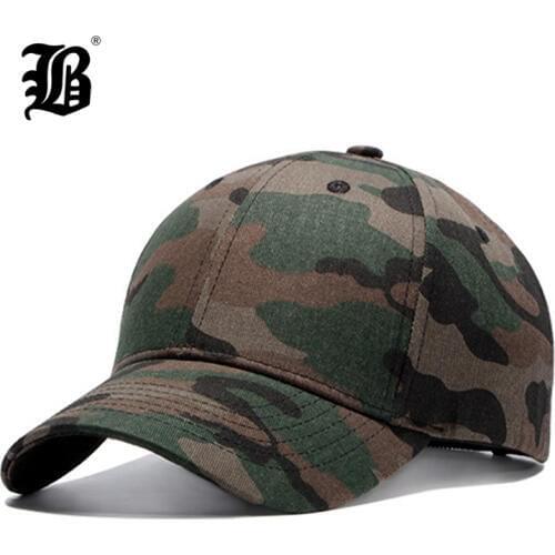 [FLB] Quality Hip Hop Hats Spring Summer Men Women Baseball Cap Camouflage Snapback Bone High-Grade Cotton Sunscreen Caps