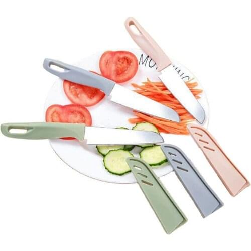 Nordic Color Kitchen Fruit Knife Stainless Steel Melon Fruit Vegetable Planer Peeler Portable Apple Peeler