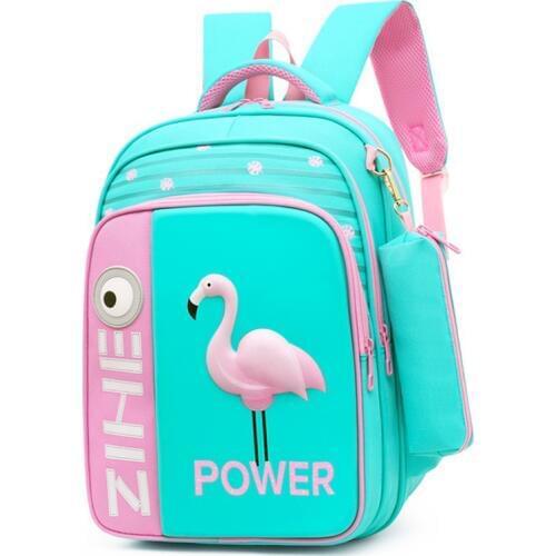 New 3D cartoon swan children orthopedic school backpack for boys girls waterproof backpack High quality nylon kids school bags