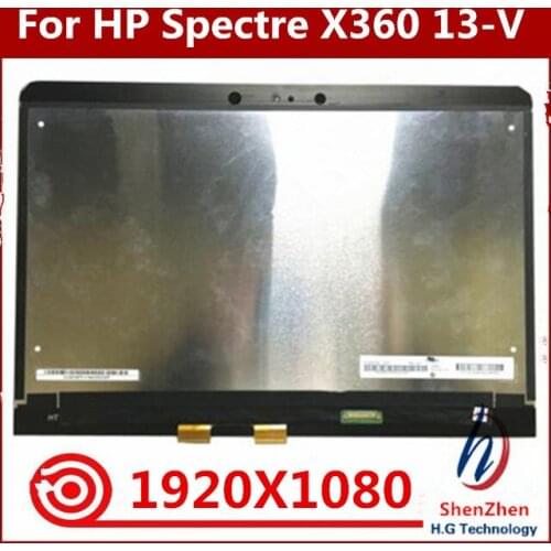 Front Glass FHD LCD Screen Display Assembly For HP X360 Spectre 13-V 13-v131tu 13-v132tu 13-v133tu 13-v134tu 13-v135tu 13-v136tu
