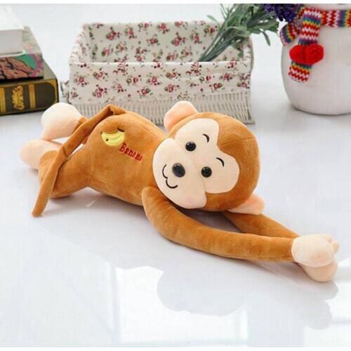 Plush monkey color stuffed toys Valentines Day gift children Christmas gift monkey animals