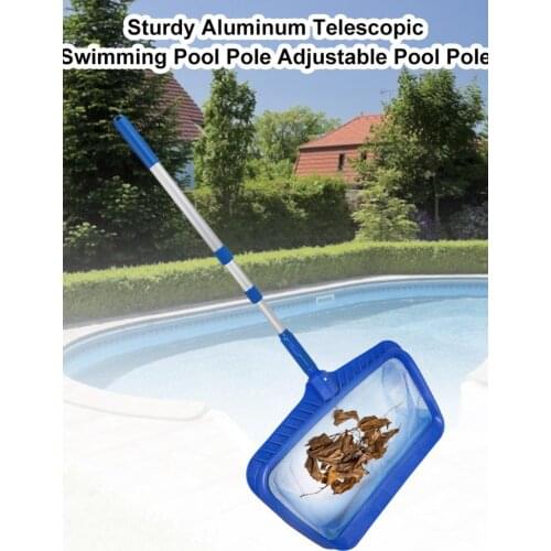 Sturdy Aluminum Telescopic For Swimming Pool Pole Adjustable Pool Pole Life Bar