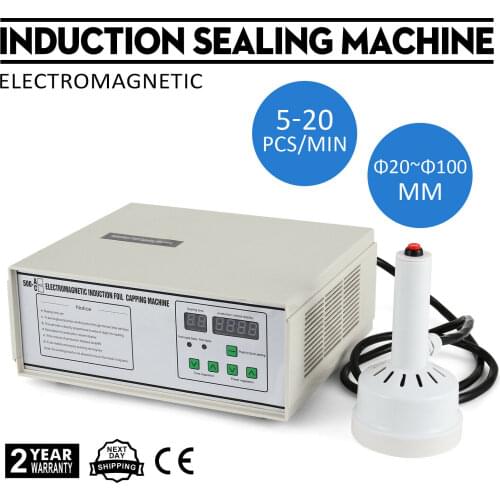 220V Handheld Induction Sealing Machine Bottle Cap Sealer 20-100MM