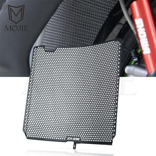 Motorcycle ZX-10R Radiator Guard Grille Protector Cover For Kawasaki ZX-10R ZX10R ZX-10RR ZX10RR ZX 10R 10RR Performance KRT SE