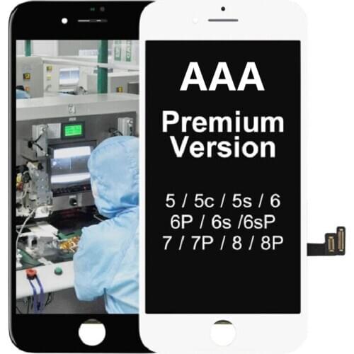 Great AAA For iPhone 5S SE 6 6Plus LCD Screen AAA Quality Replacement with Touch Screen For iPhone 7 7Plus 8 8Plus Display