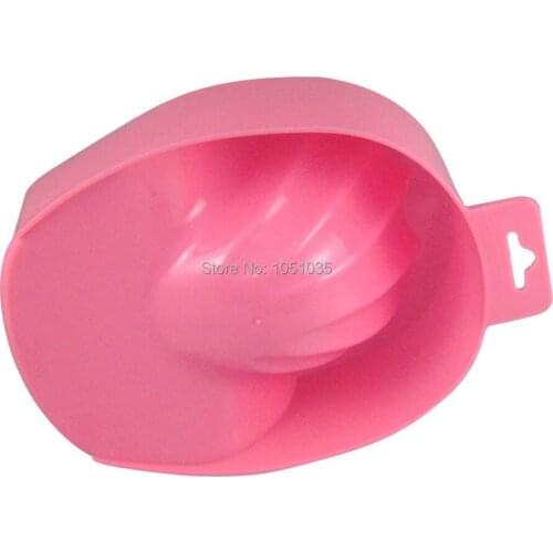 1Pcs Nail Art Tips Hand Soak Bowl Tray Treatment Polish Remover Manicure Spa Nail Tools Cheap and Hot