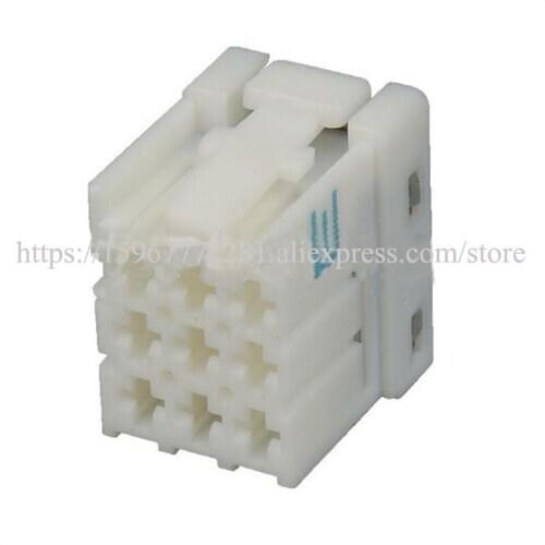 10SET car Male female wire 9 pin connector automotive Plugs socket Fuse box Wire harness Soft include 9pcs terminals 2-968307-2