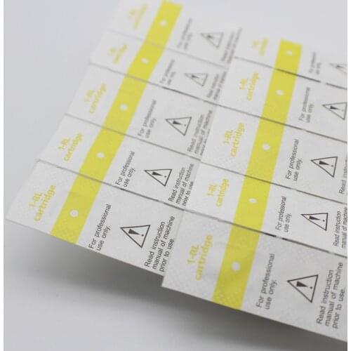 20pcs/box 1RL Permanent Makeup Machine Needles With Senior non-toxic plastic Tattoo Eyebrow lips Tattoo Needles
