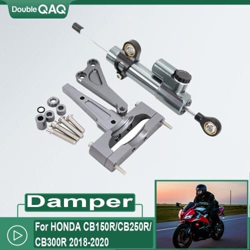2018-2020 Motorcycle Accessories Steering Stabilizer Damper Mounting Bracket Kit For HONDA CB250R CB 250 R