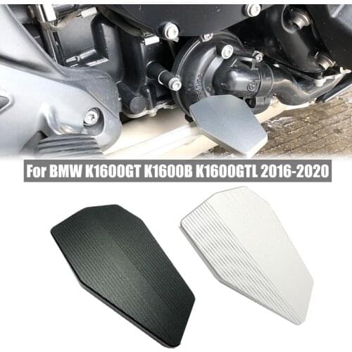 For BMW K1600GT K1600GTL K1600B K1600 GT 2012-2020 Motorcycle Rear Foot Brakes Pedals Levers Step Plate Extension Silver Black