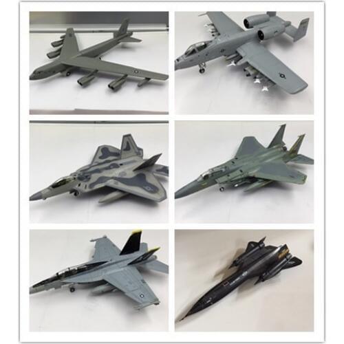 Exquisite New Special Offer Die-cast Metal Black Bird Fighter Desktop Static Display Collection Model Toys For Children Oyuncak