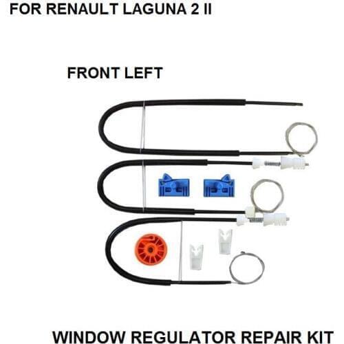 2001-2007 WINDOW REGULATOR REPAIR KIT ROLLER FOR RENAULT LAGUNA II 2 WINDOW REGULATOR REPAIR KIT FORNT-LEFT