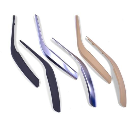 Left Right Black Beige Car Interior Door Handles for BMW x1 e84 10-16 Inner Doors Panel Handle Bar Pull Trim Cover Front Rear