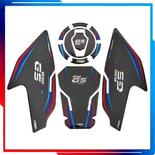 Motorcycle suitable for BMW BMW G310GS Fuel Tank Stickers Fish Bone Stickers On Both Sides of The Sports Car Non-Slip Decals