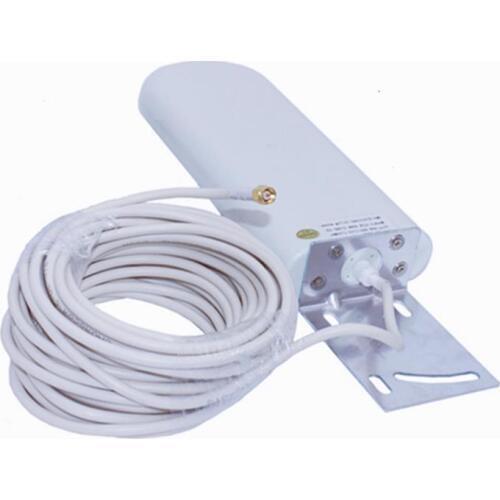 20dbi 4G Outdoor Antenna 698-2700MHz 4G LTE Aerial omnidirectional Antenne SMA male 10M cale For3g 4g Routerand repeater