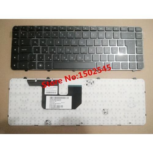 Free Shipping New Original Laptop Keyboard for HP Pavilion DV6-3000 DV6-3029TX DDV6-3028TX DV6-3049TX HU Keyboard with Frame