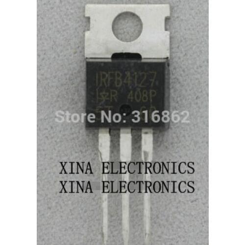 IRFB4127PBF IRFB4127 FB4127 200V 76A TO-220 ROHS ORIGINAL 10PCS/lot Free Shipping Electronics composition kit